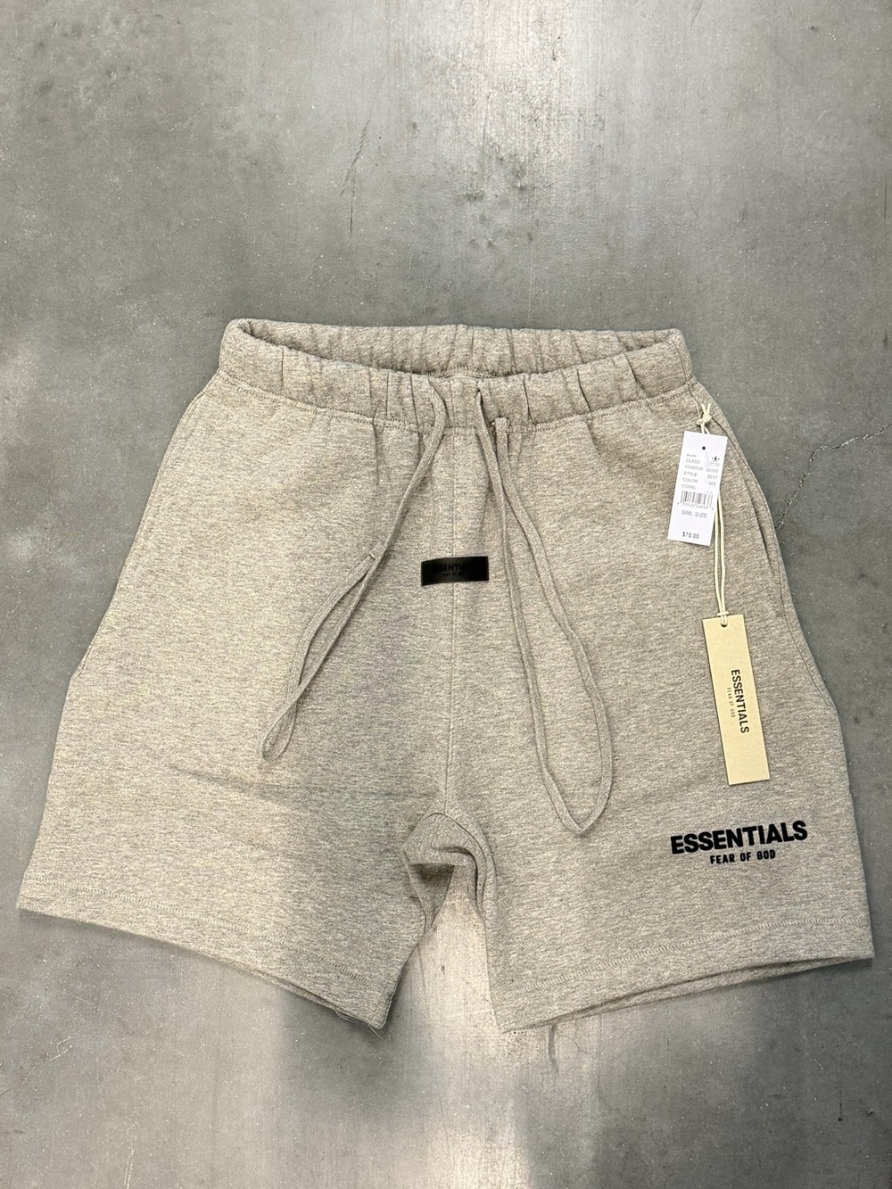 Essentials Fear of God SS22 Shorts Dark Oatmeal (Dark Grey)